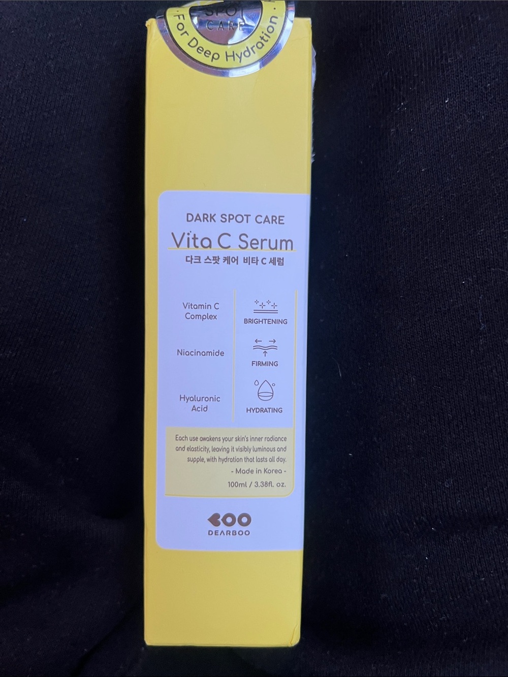 Korean skincare vitamin C complex serum